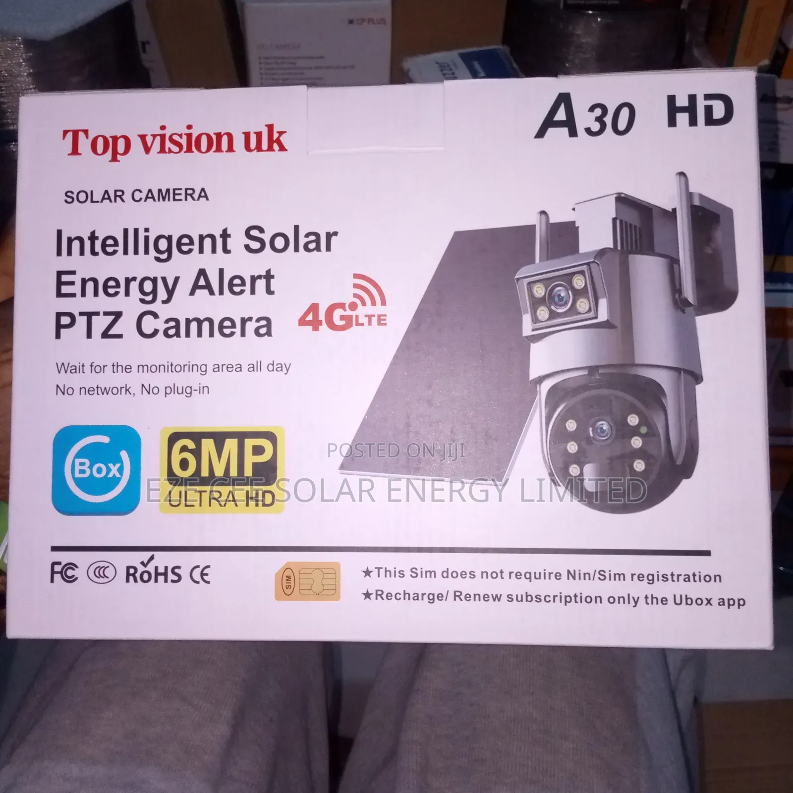 Dual Lens Solar Camera