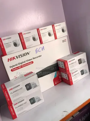 Hikvision 8 Channel Dvr+ 8 Cameras
