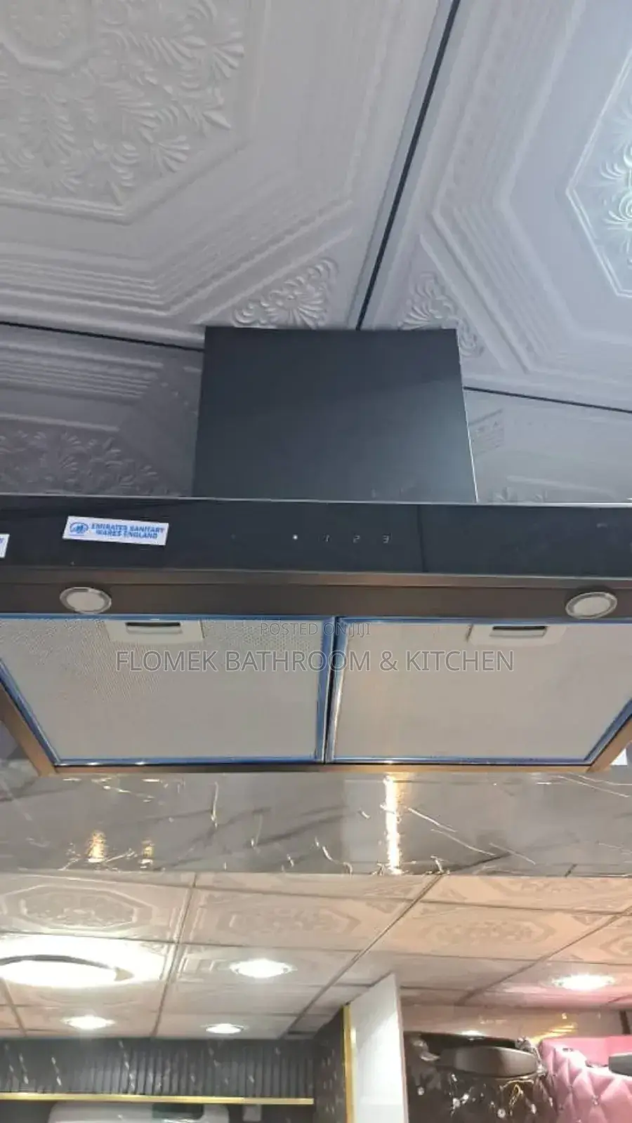 Luxury Black 60cm Kitchen Hood