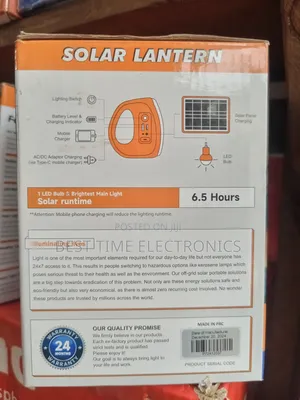 Original Solarity Portable Lighting System