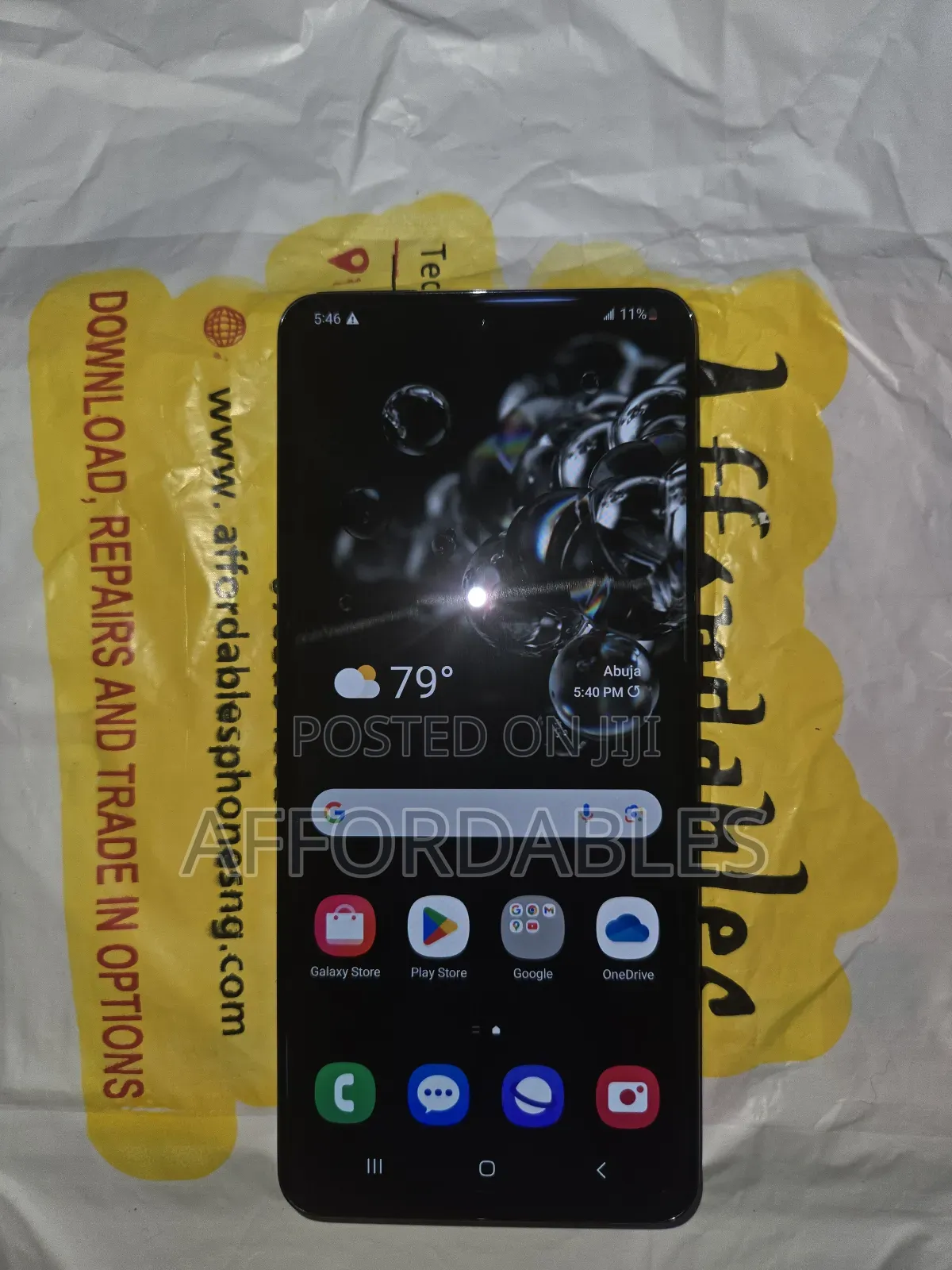 Samsung Galaxy S20 Ultra 5G 128 GB Black