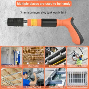 Nail Gun Kit With 110pcs Nails, 5 Speed Adjustable