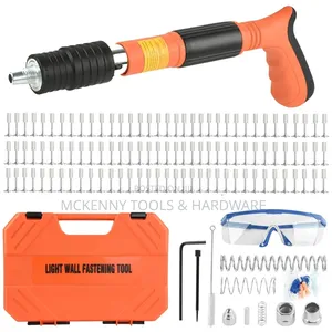 Nail Gun Kit With 110pcs Nails, 5 Speed Adjustable