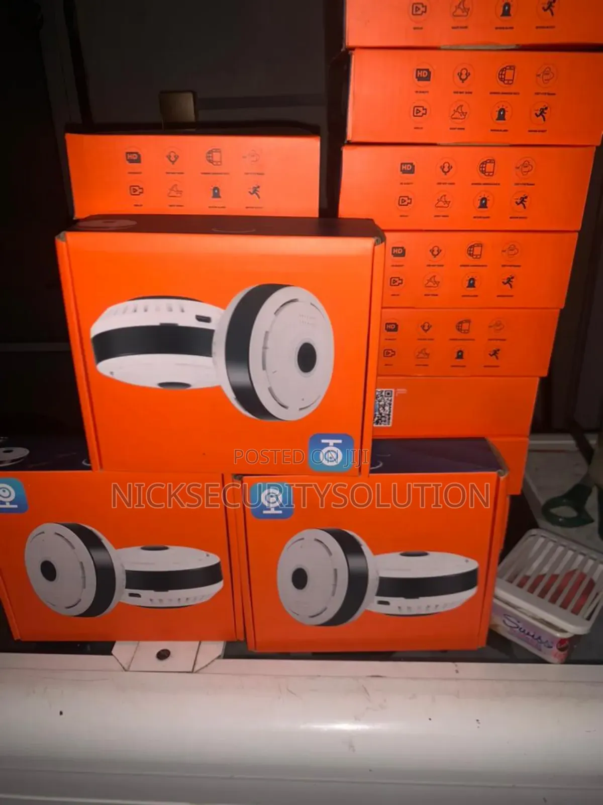 Wifi Wireless Smoke Detector Camera