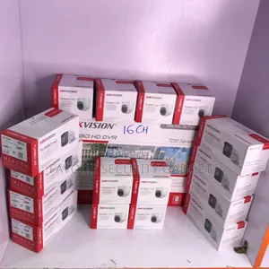 Hikvision 16 Channel Dvr+ 16 Cameras