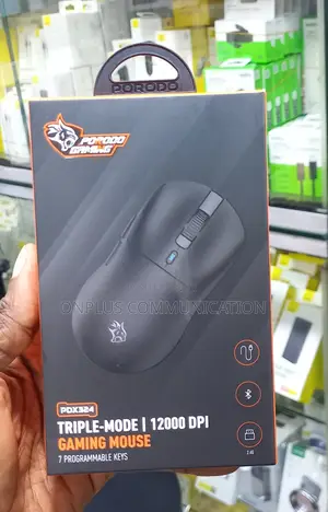 Photo - Porodo Gaming Pdx324 Triple-mode 12000 Dpi Gaming Mouse