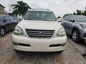 Lexus GX 470 Sport Utility 2005 Off white