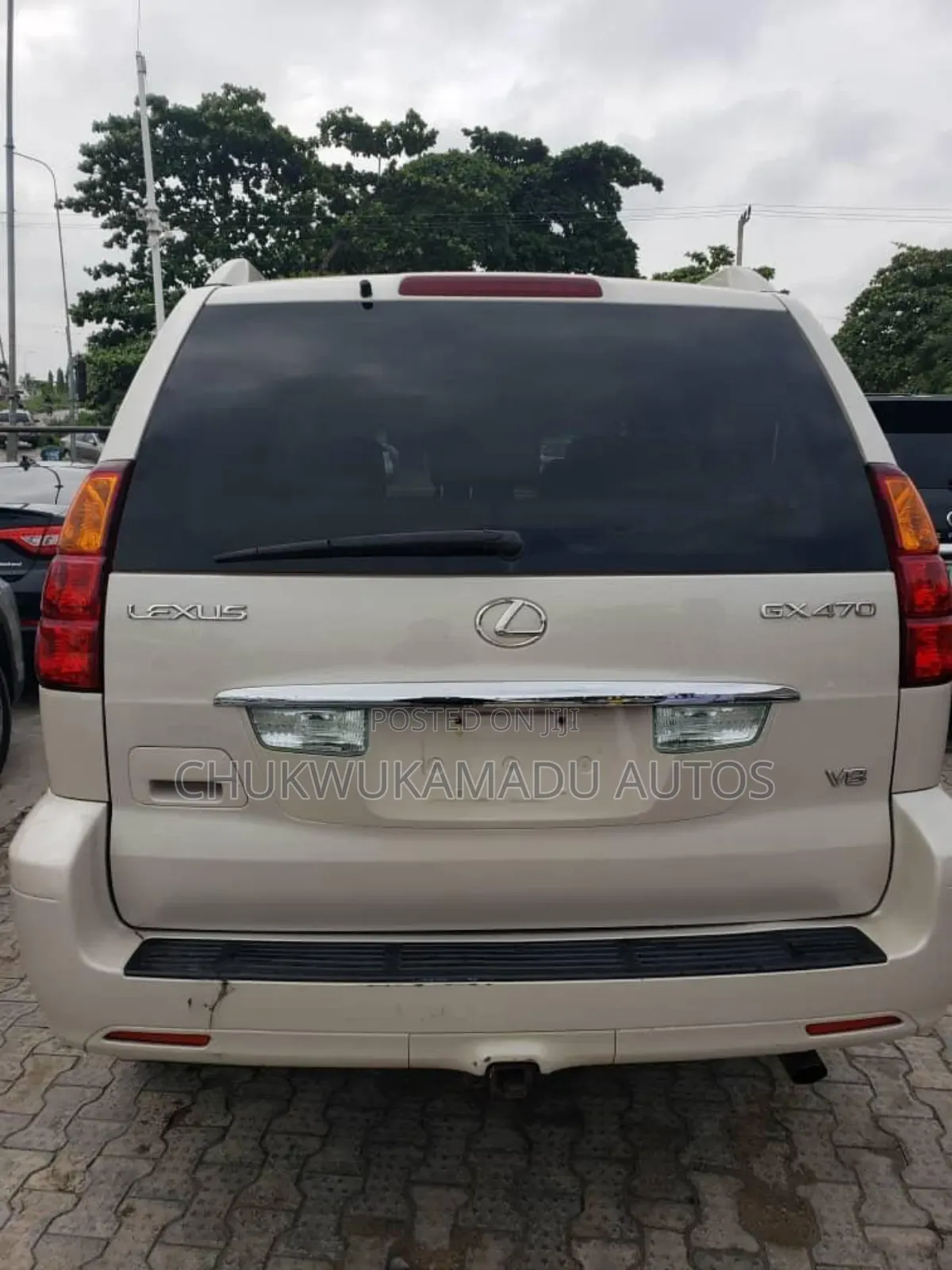 Lexus GX 470 Sport Utility 2005 Off white