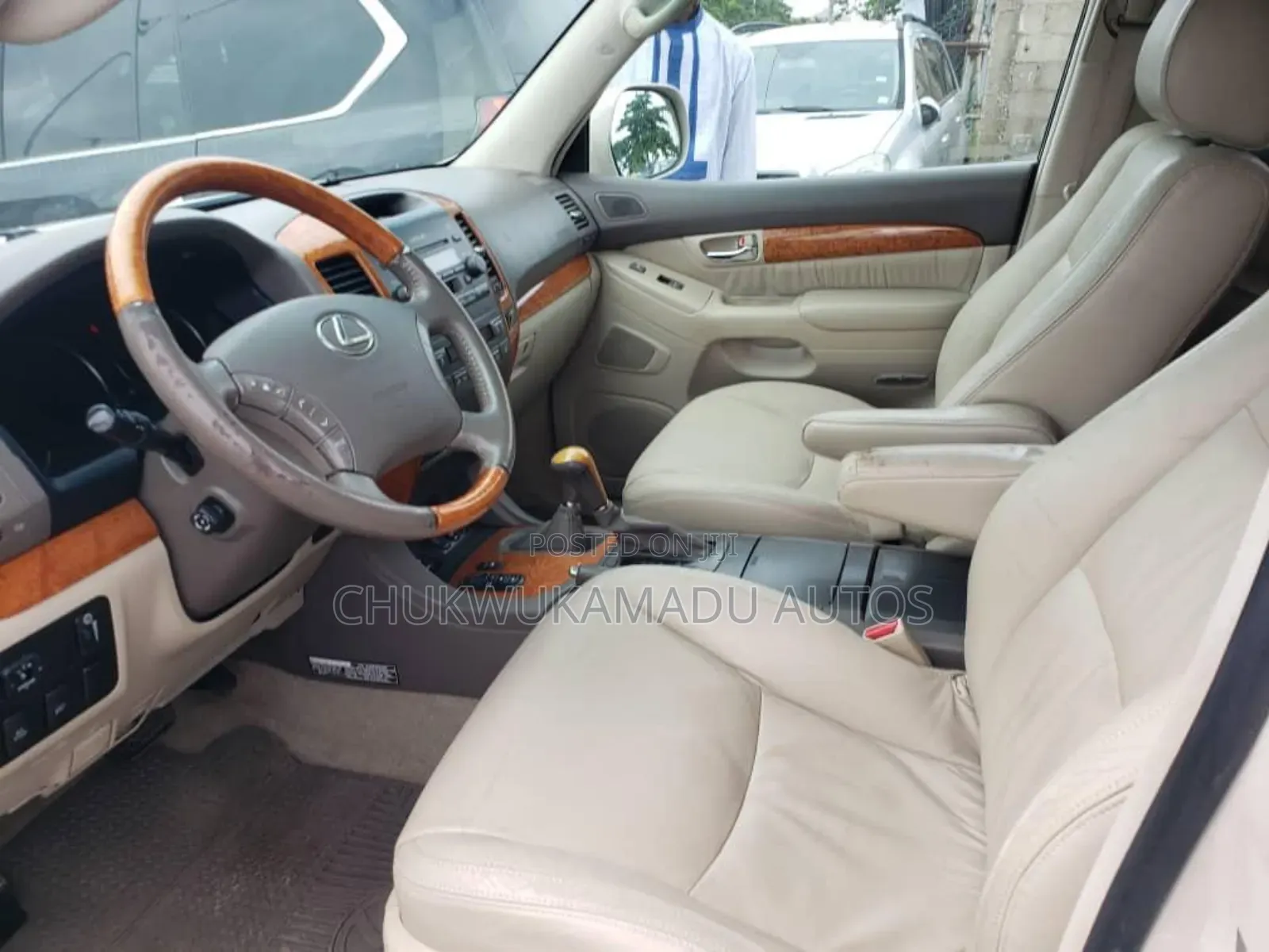 Lexus GX 470 Sport Utility 2005 Off white
