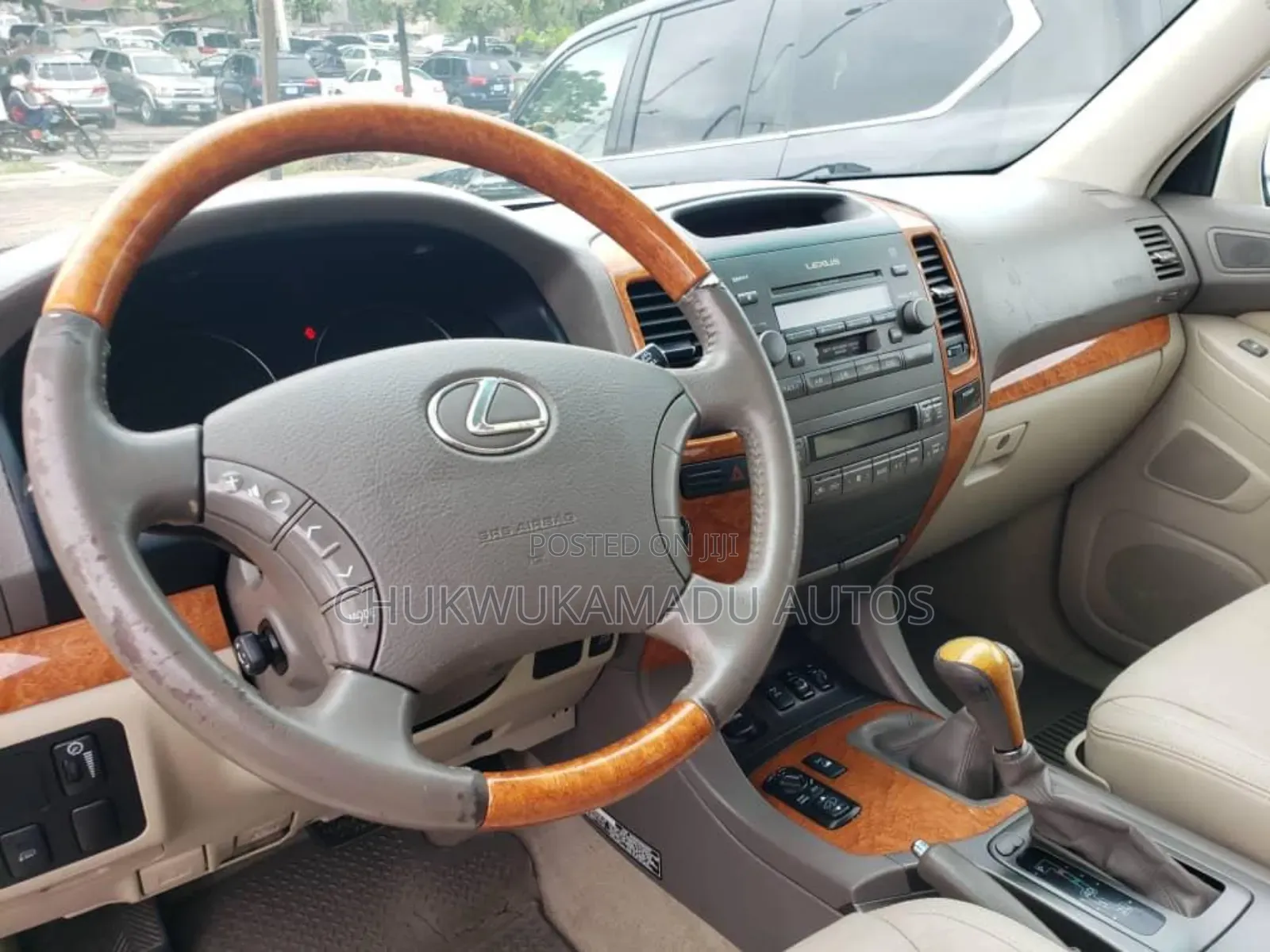 Lexus GX 470 Sport Utility 2005 Off white