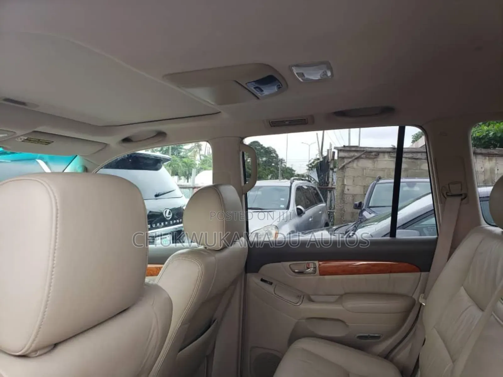 Lexus GX 470 Sport Utility 2005 Off white
