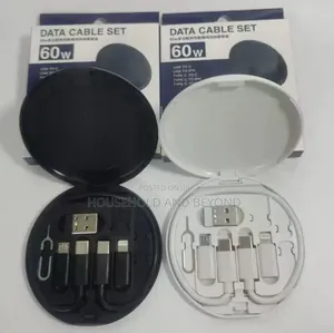 Multifunction 60w Data Cable Set All in One Charging Set