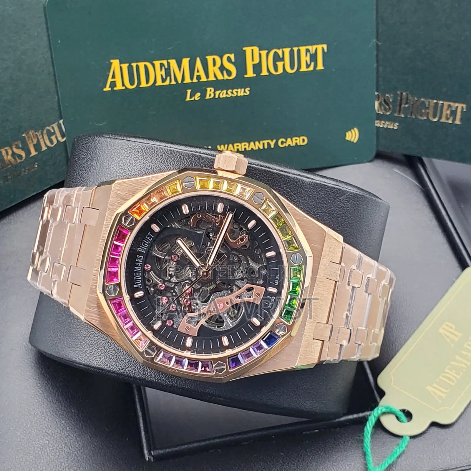Audemars Piquet Skeleton Automatic Engine With Stone