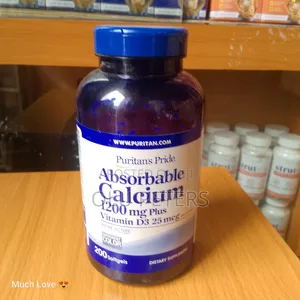 Puritan Pride Absorbable Calcium 200 Softgel