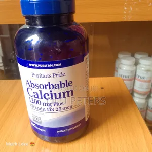 Puritan Pride Absorbable Calcium 200 Softgel