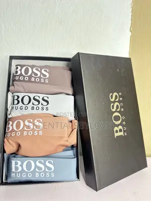 Hugoboss 4 in a Pack Boxer