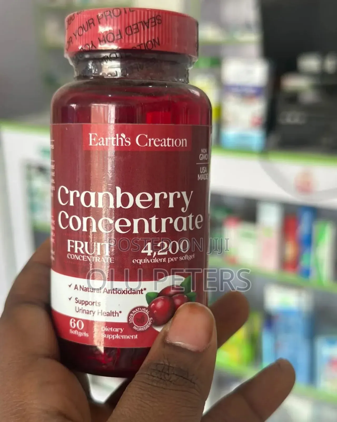Earth Creation Cranberry