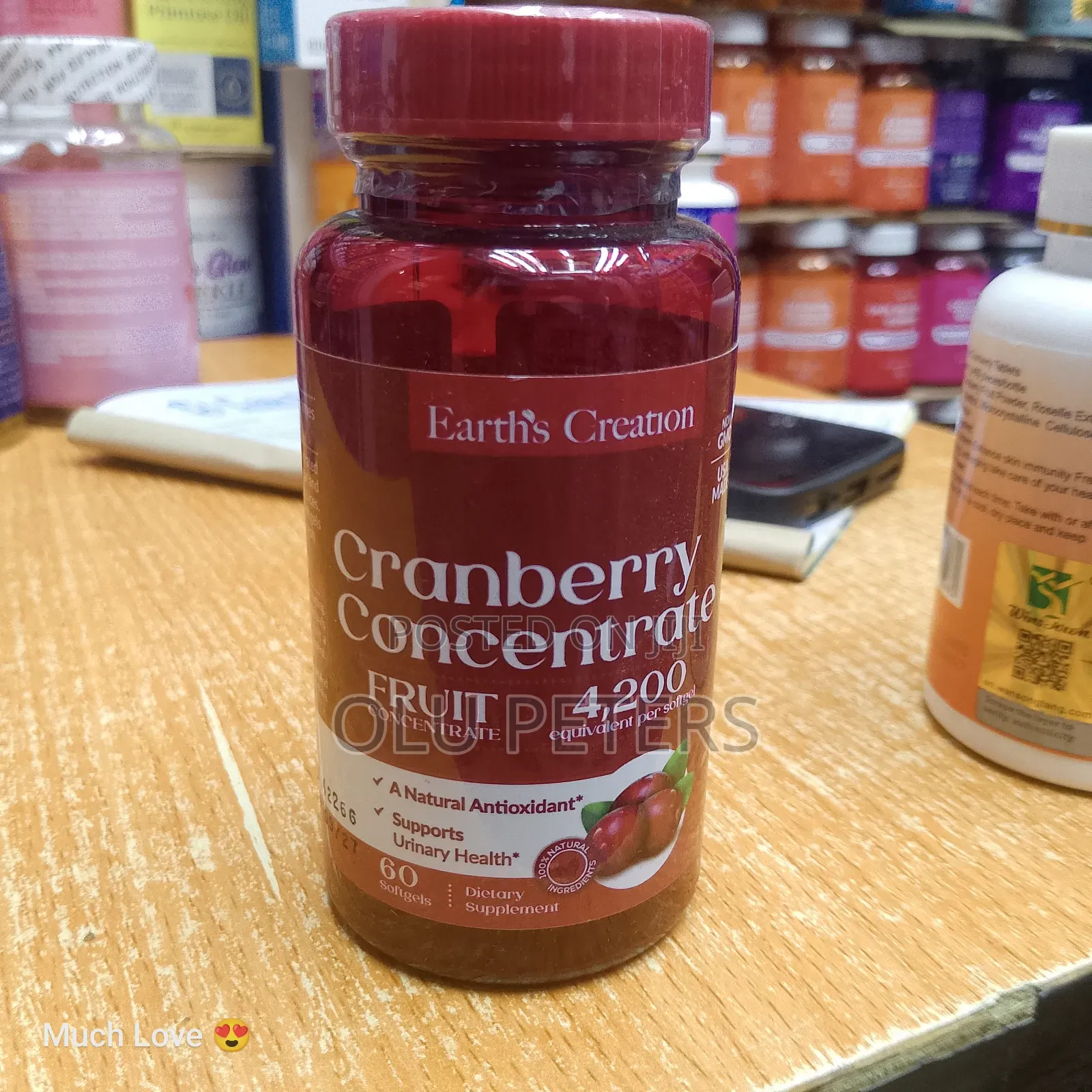Earth Creation Cranberry