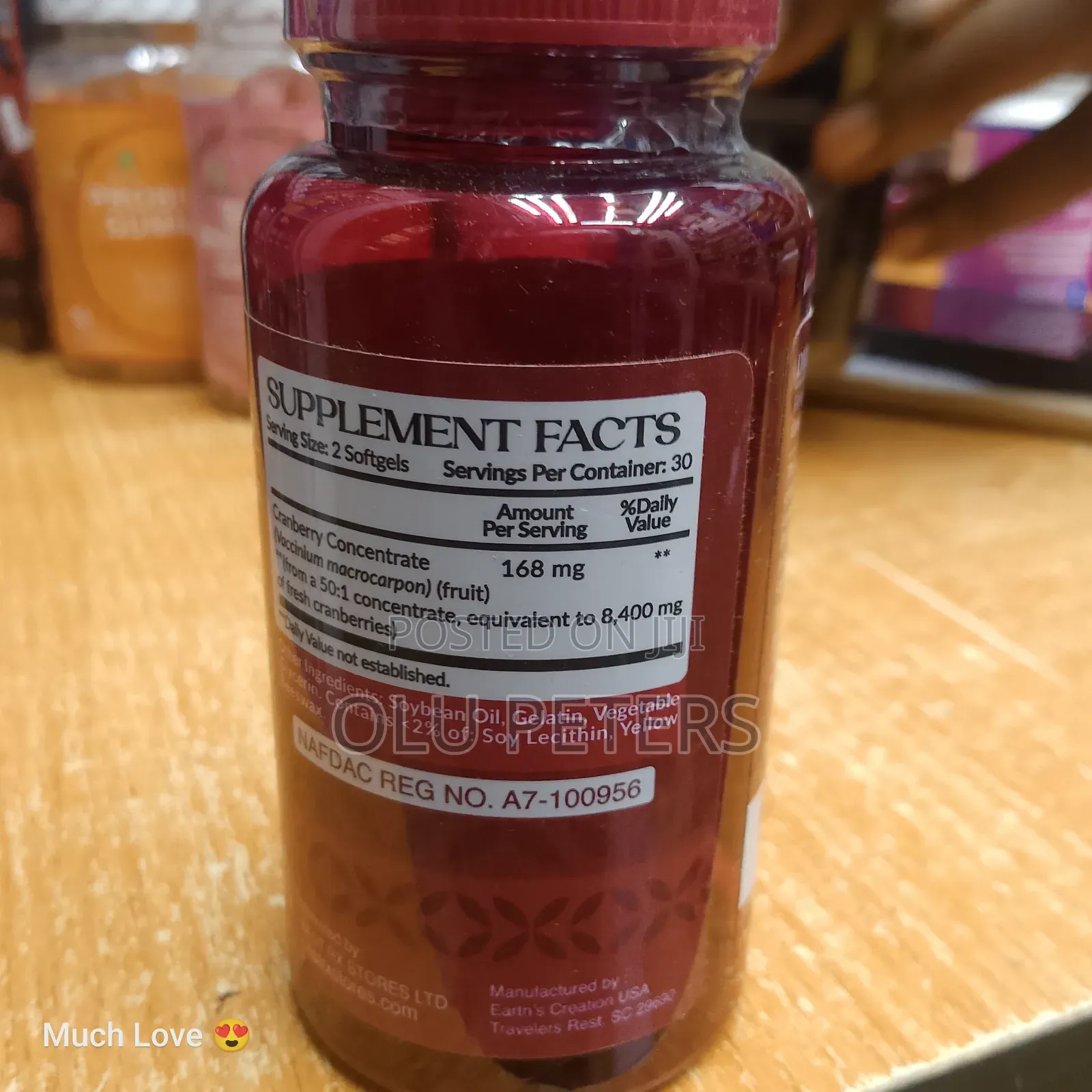 Earth Creation Cranberry