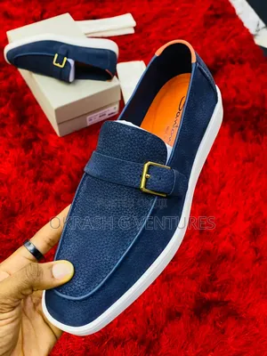 Santoni Leather Shoe for Men's