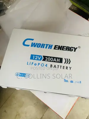 2.5kwh 12v Cworth Lithium Battery