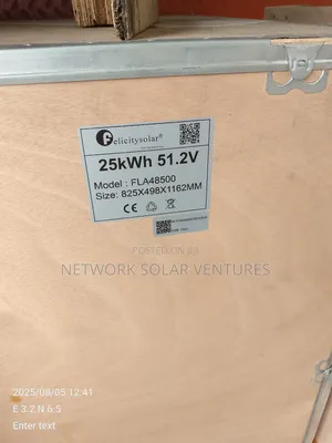25kwh 51.2v Felicity Solar Lithium Ion Battery