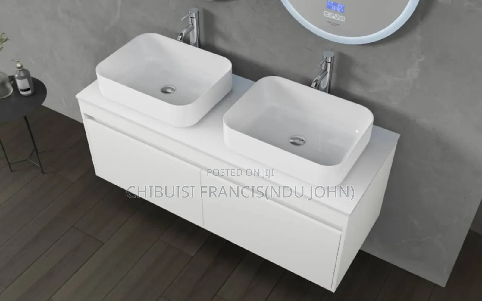 Double Cabinet Basin