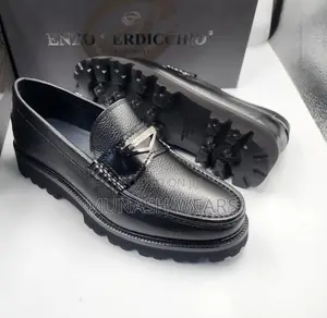Luxury Italian Enzo Shoes With Chunky Sole