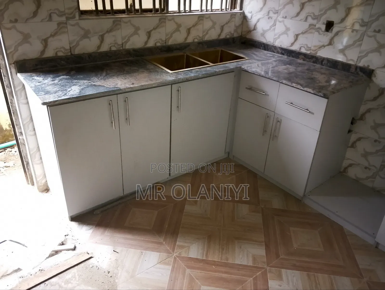 Kitchen Cabinet With Marble Top