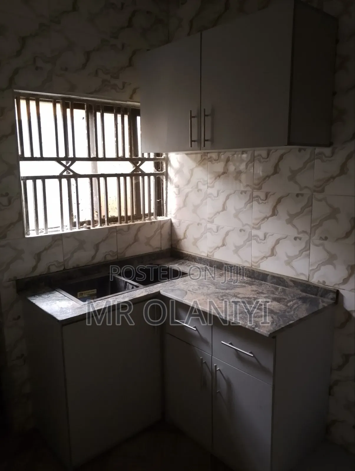 Grey Kitchen Cabinet