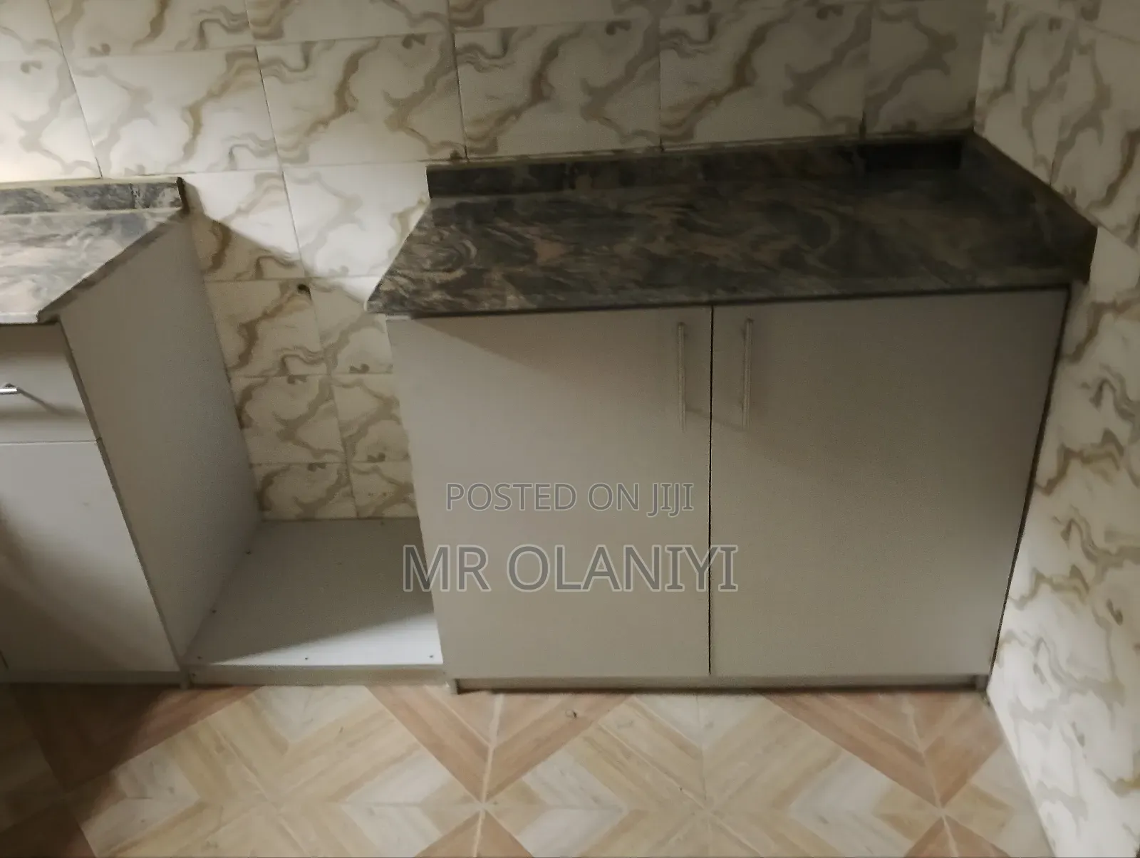 Grey Kitchen Cabinet
