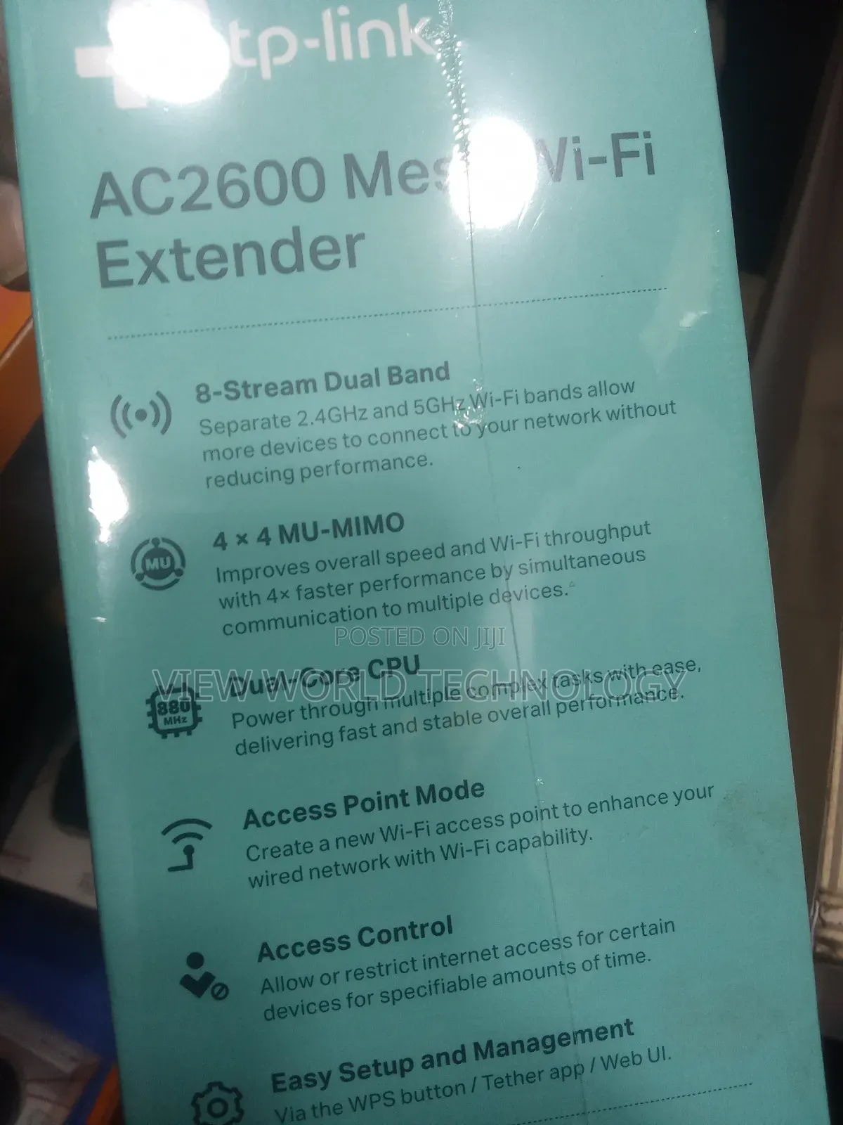 Ac2600 Wifi Wireless Network Range Extender