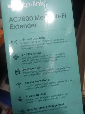Ac2600 Wifi Wireless Network Range Extender