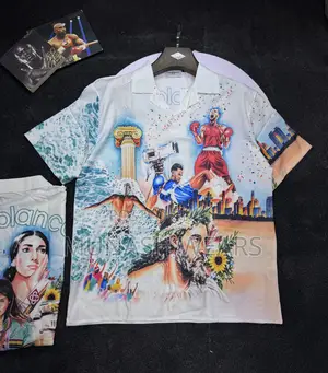 Casablanca Multi Althele Shirt Vintage S-5xl