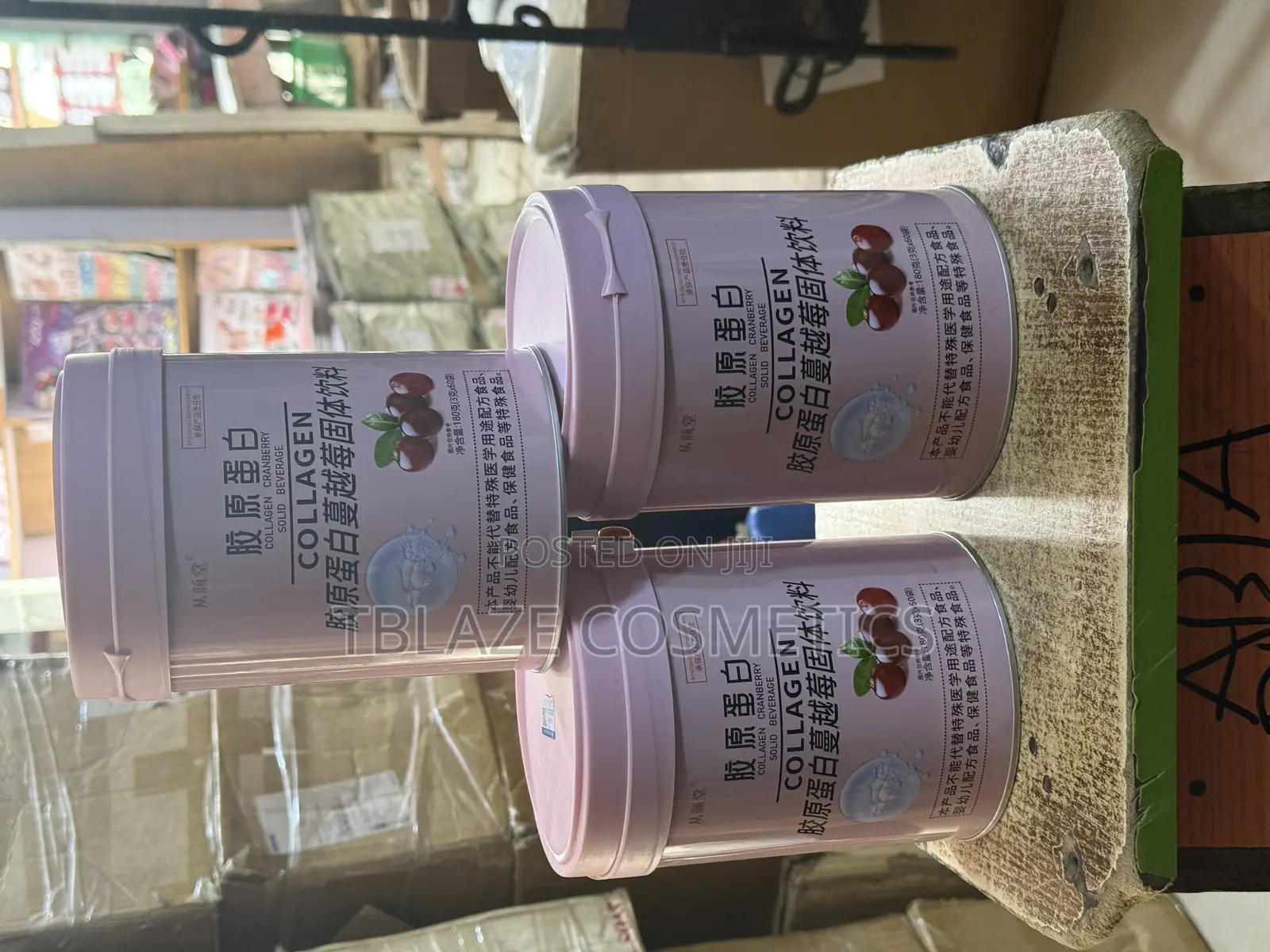 Collagen Cranberry Solid Beverage