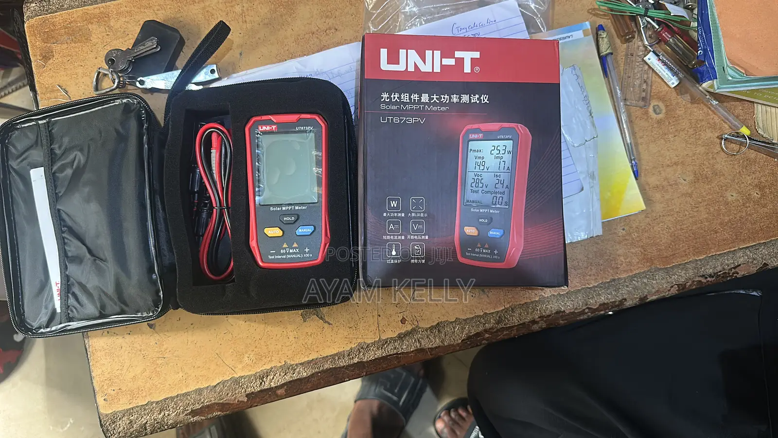 Uni-T Solar MPPT Meter Model-Ut673pv