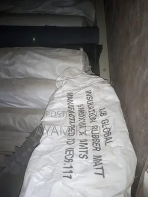 Industrial Insulation Rubber Mat Wide 5mmx1mm Thick by 10mts