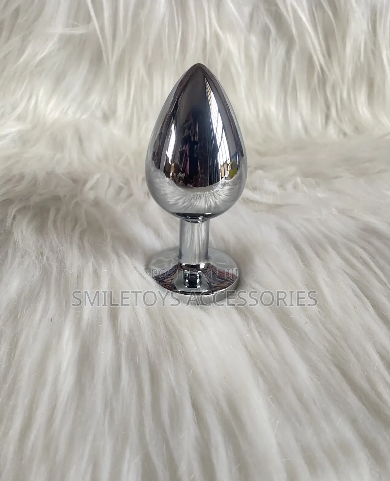 Stainless Silver Anal Plug