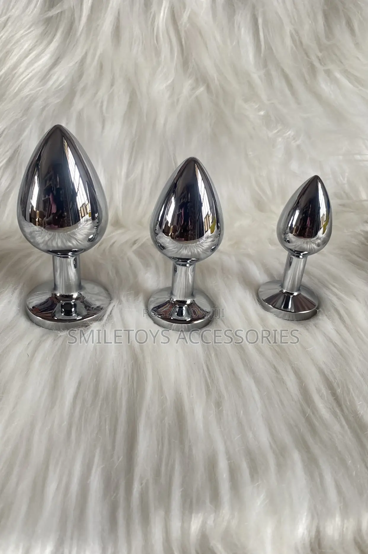 Stainless Silver Anal Plug