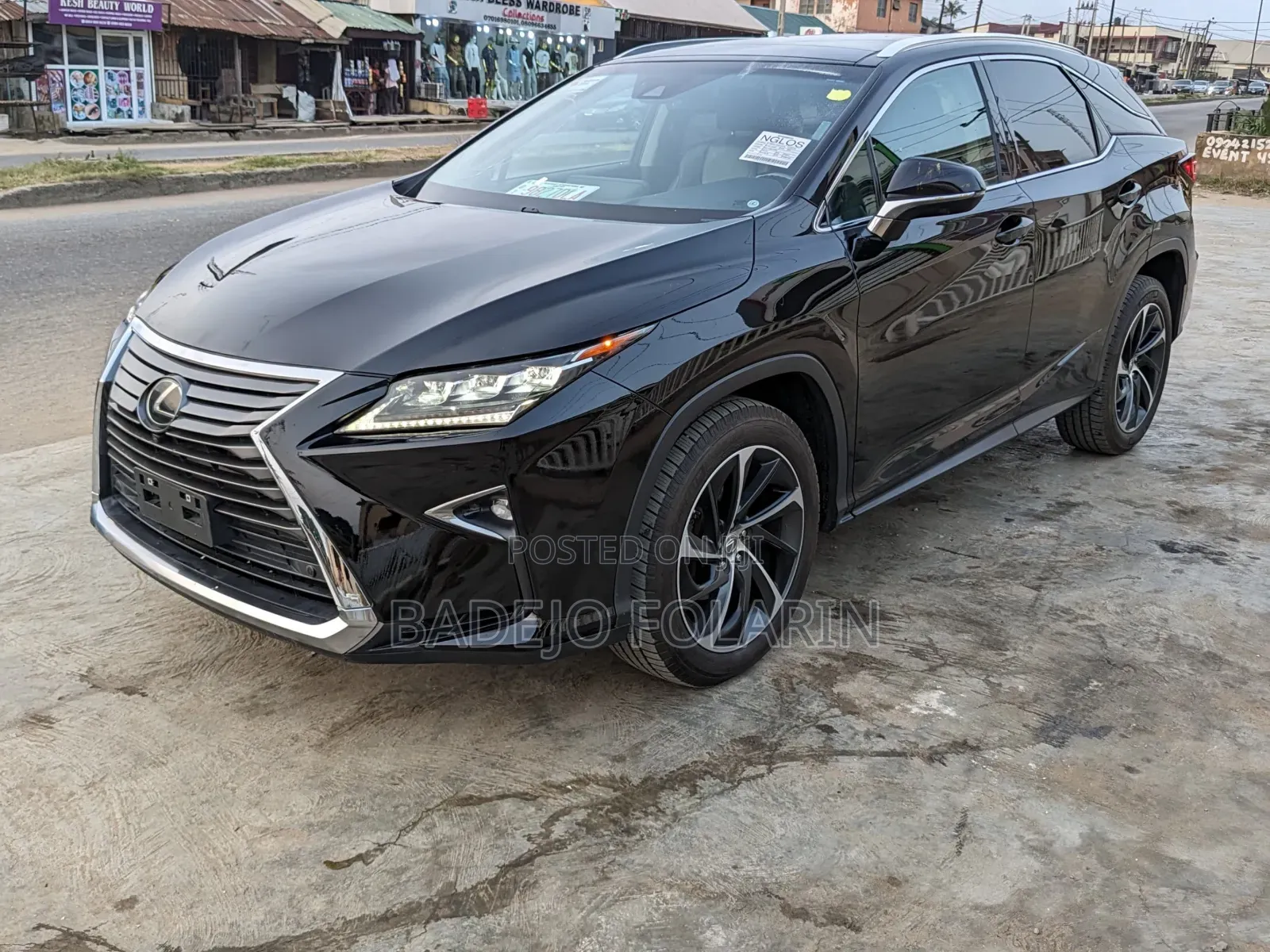 Lexus RX 350 2017 Black