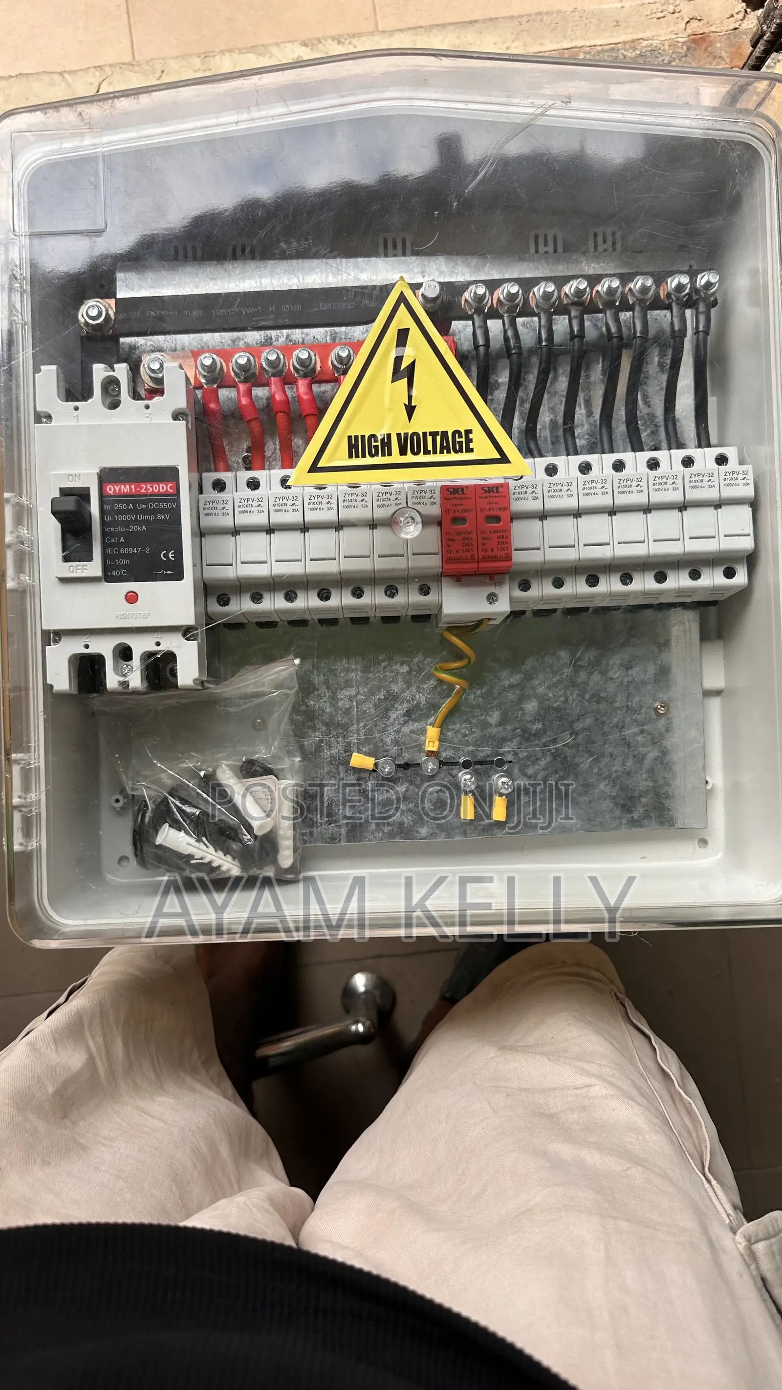 Solar Panels Pv Combiner Box 7strings(Ways)