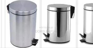 Qaulity 5litre Stainless Steel Pedal Bin