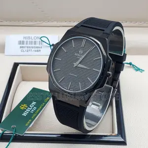 *High Quality Hislon Rubber Strap Wristwatch