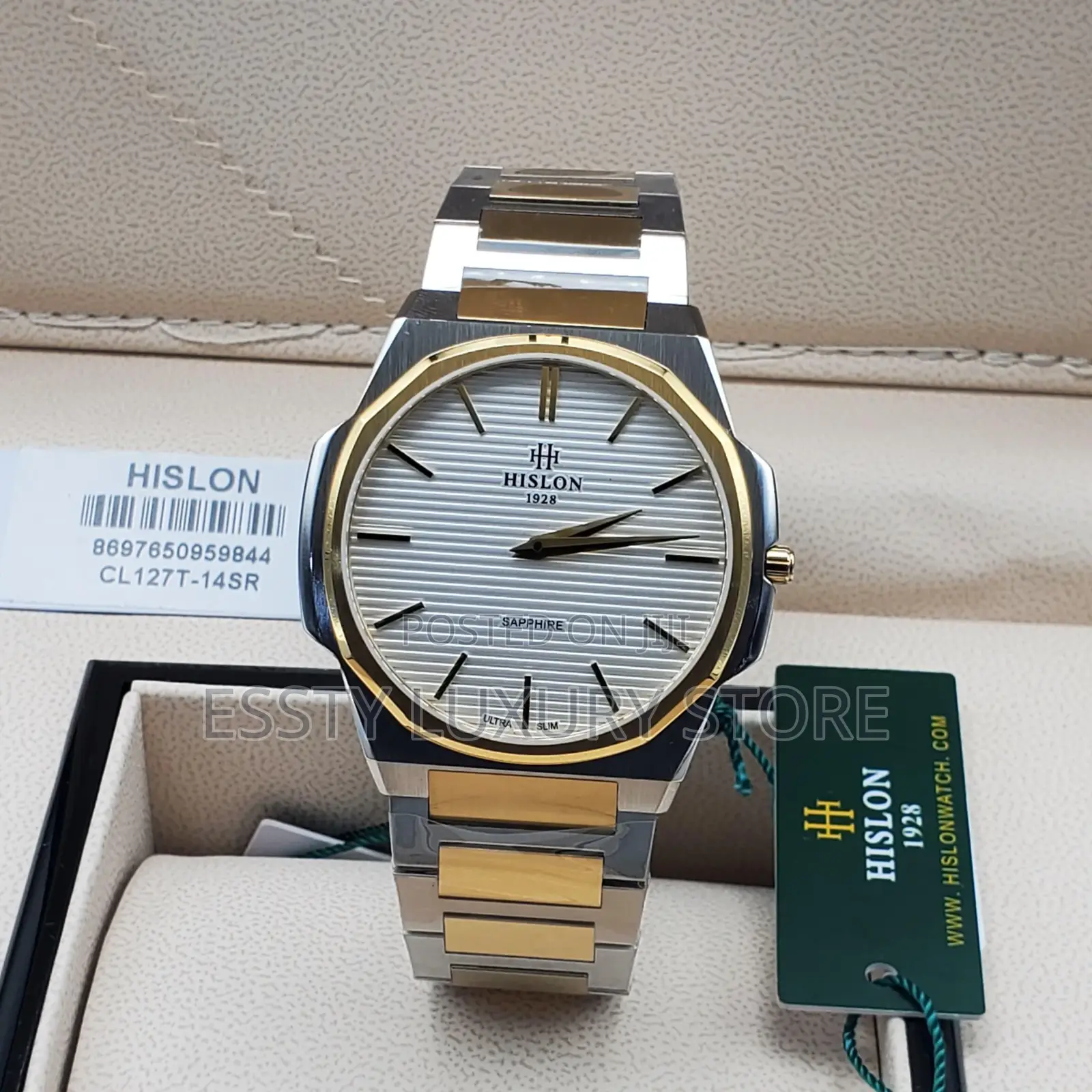 Automatic Engine Luxury Hislon Chain Wristwatch