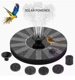 Usa Solar Powered Floating Pump Water Fountain Bird