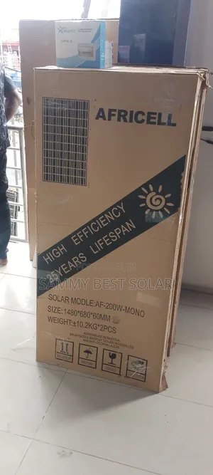 200w Africell Brand New Solar Panels Is More Available.