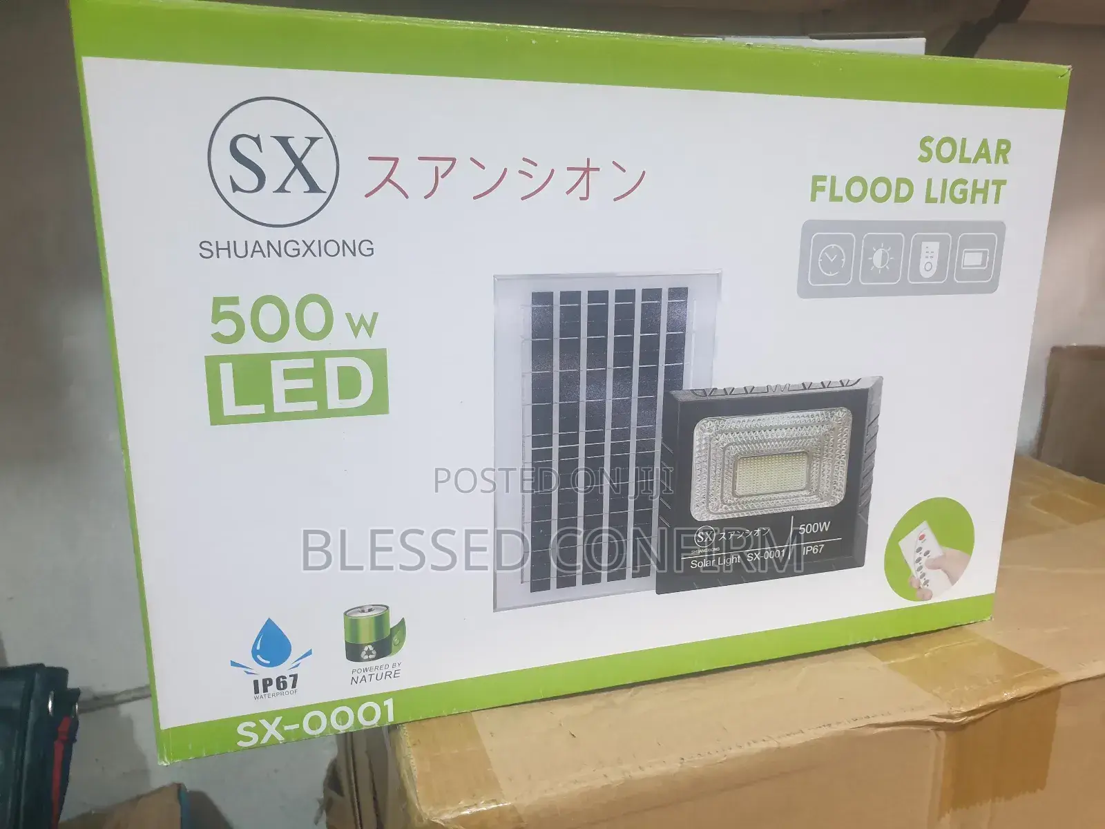 Brand New 500w Solar Floodlight