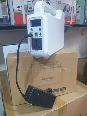 300w Solar Generator With 2dc Bulb and 60w Solar Panel