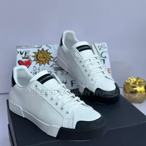 Dolce and Gabbana White Sneakers