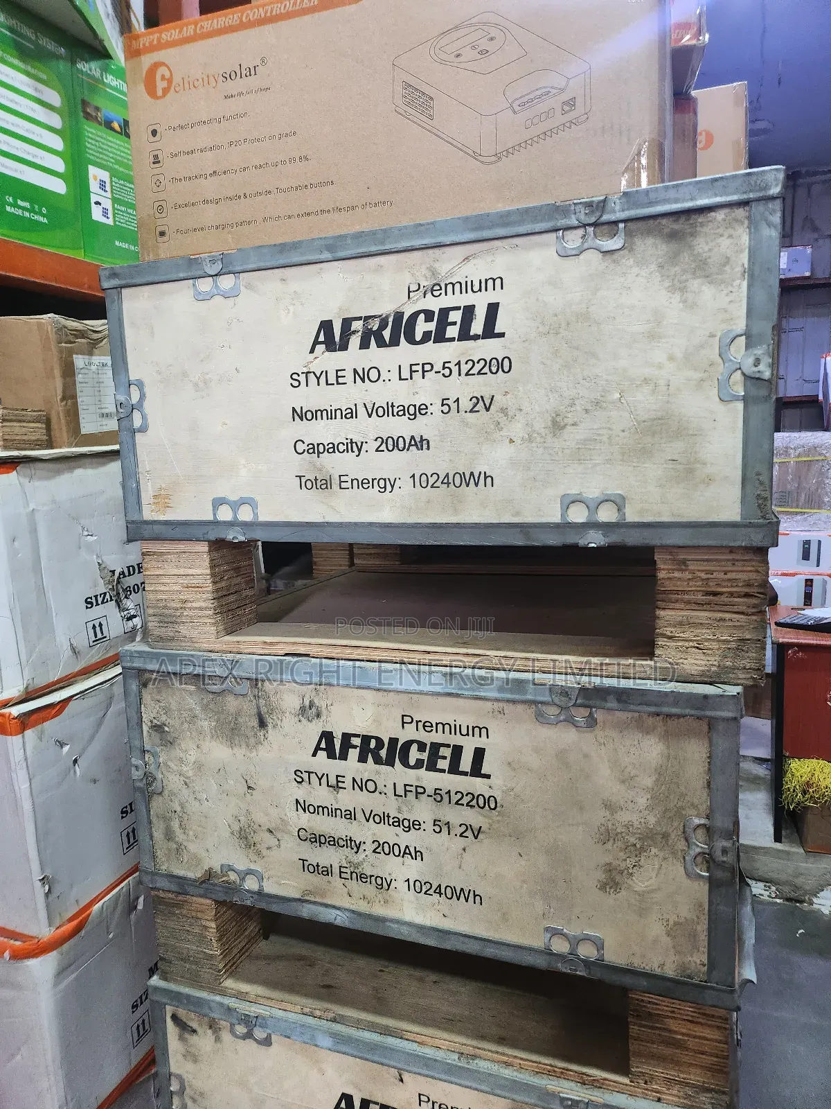 10kwh Africell Lithium Ion Phosphate Battery